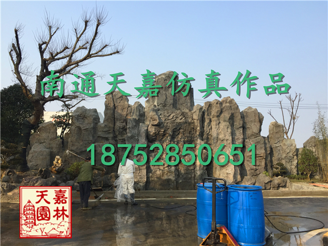 蘇州晶協電子科技有限公司塑石假山工程