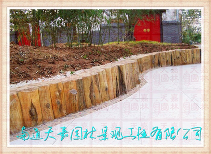 仿木紋樹樁