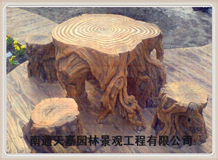 仿木紋樹(shù)樁
