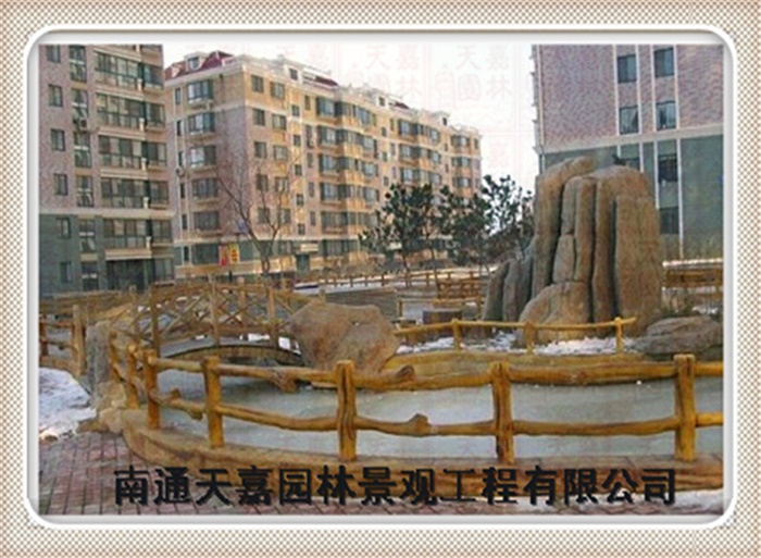 仿木紋樹(shù)樁