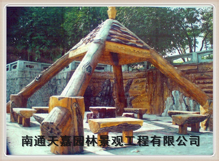 仿木紋樹(shù)樁