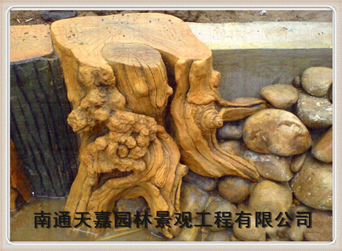仿木紋樹(shù)樁