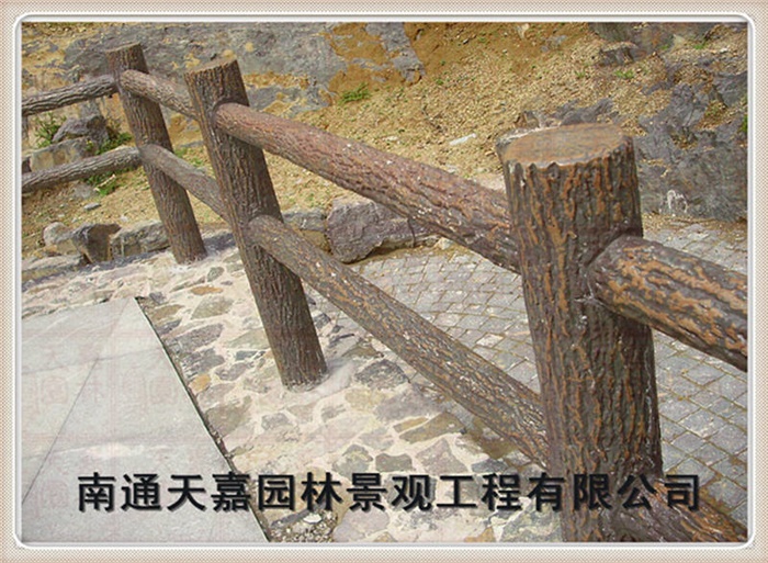 仿木紋樹樁